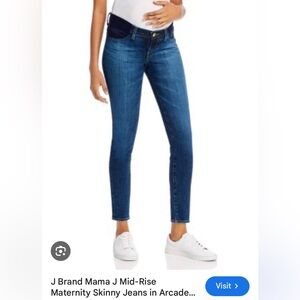 J brand mama j maternity denim - size 26